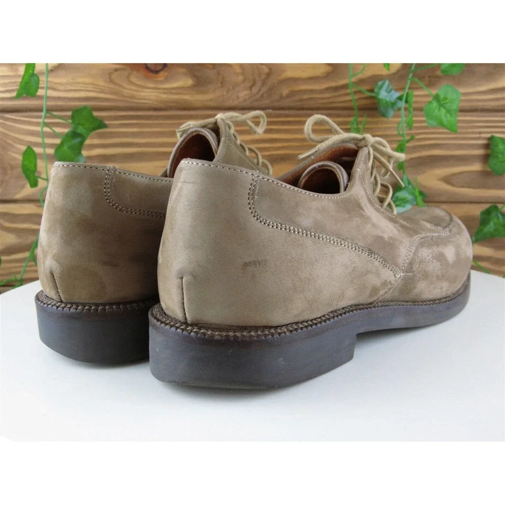 Johnston & Murphy Sz 9 Derby Oxfords Brown Leather Men Lace‎ Up Passport Medium